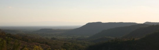 Typical Nicaragua landscape