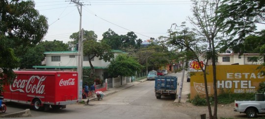 Typical village as you cross Mexico