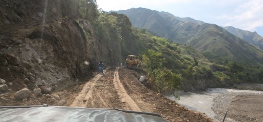 Better to take the road in the dry season
