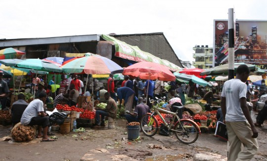 The city central “Kariakoo” food market.