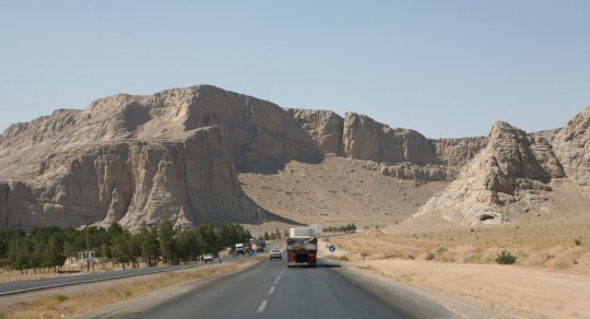The road to Esfahan.