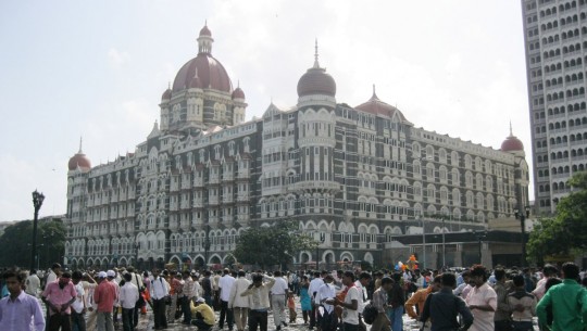 The Taj Mahal hotel.