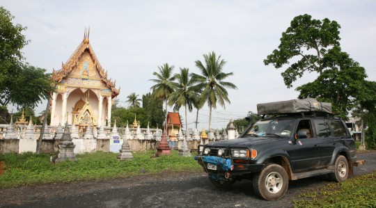 The Trans World Expedition made it to Thailand after almost 30,000 miles.